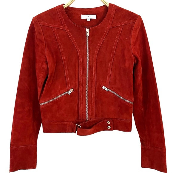 ✨IRO✨Tatianna Suede Moto Jacket - Picture 5 of 7